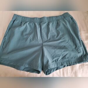 Apt. 9 Teal Elastic Waistband Shorts